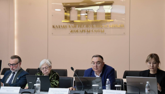 РНП сот ісін жүргізудің жариялылығы туралы қаулы жобасын талқылауға қатысты